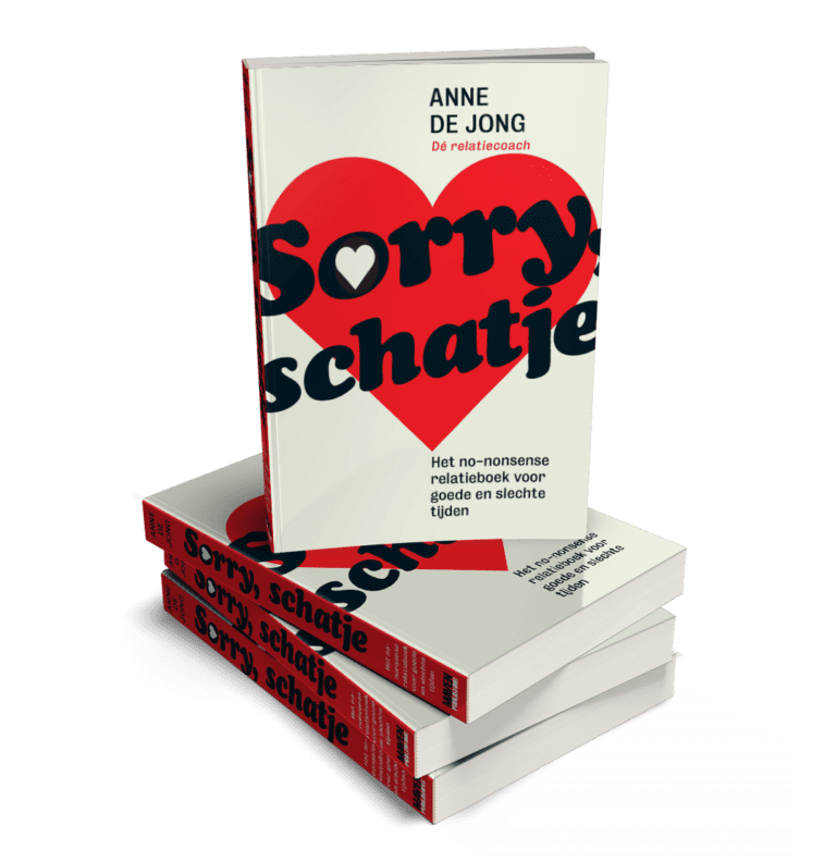 Sorry Schatje, relatieboek door Anne de Jong